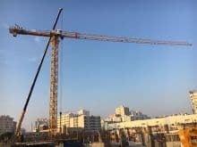 XCMG Official Construction Tower Crane with Spare Parts XCP330(7525-18) 18 Ton Top Less Tower Crane